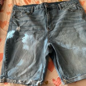 Women plus size Bermuda Shorts